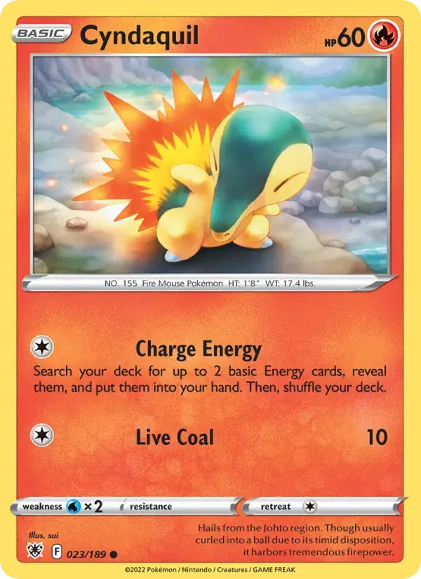 Cyndaquil - 023/216 - Astral Radiance