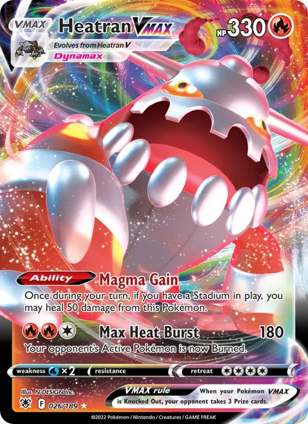 Heatran VMAX - 026/216 - Astral Radiance