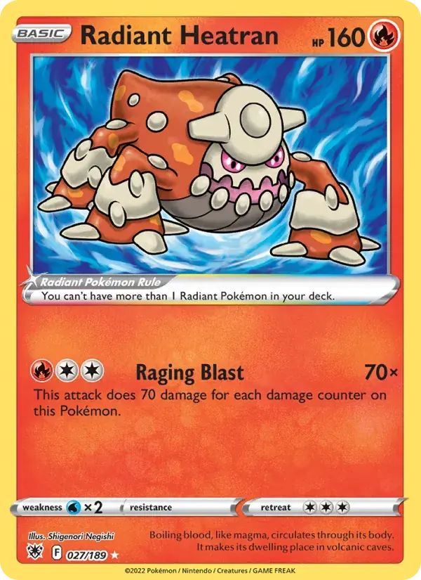 Radiant Heatran - 027/216 - Astral Radiance