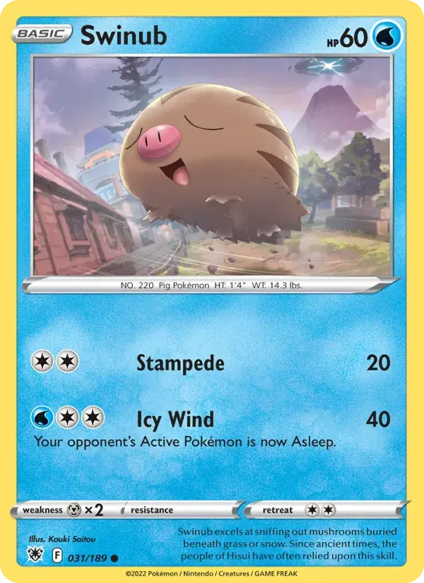 Swinub - 031/216 - Astral Radiance