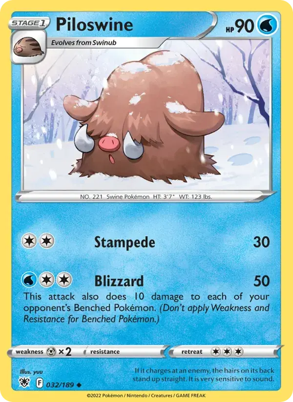 Piloswine - 032/216 - Astral Radiance
