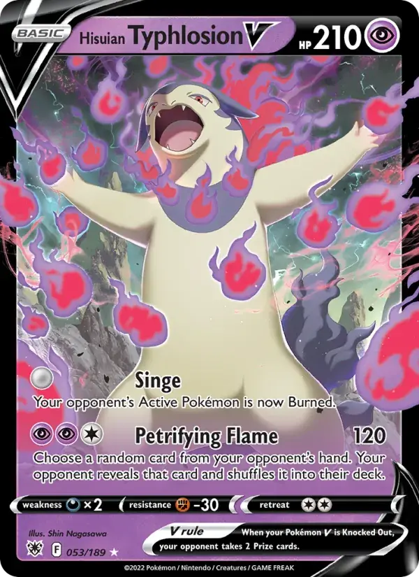 Hisuian Typhlosion V - 053/216 - Astral Radiance