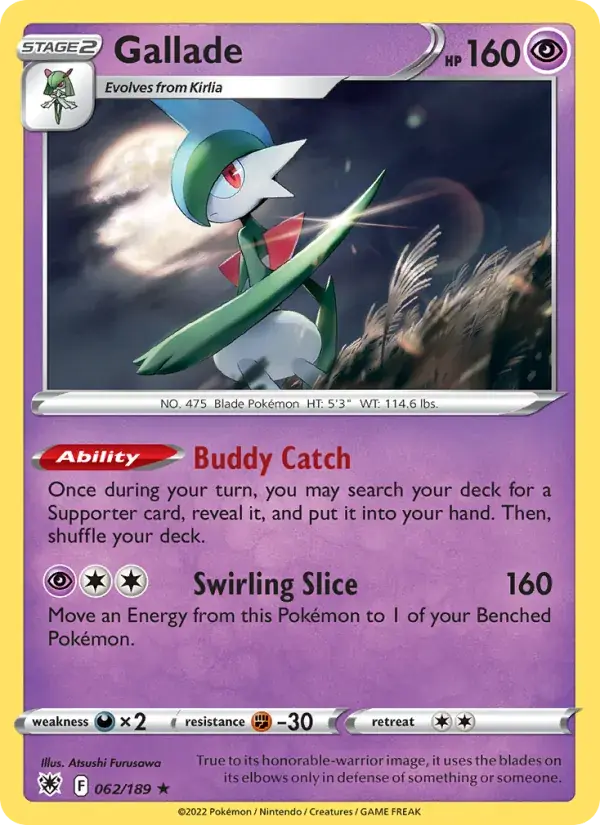Gallade - 062/216 - Astral Radiance