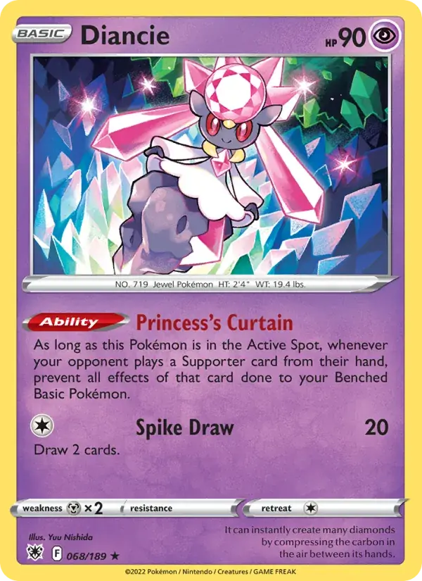 Diancie - 068/216 - Astral Radiance