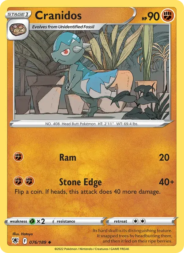 Cranidos - 076/216 - Astral Radiance