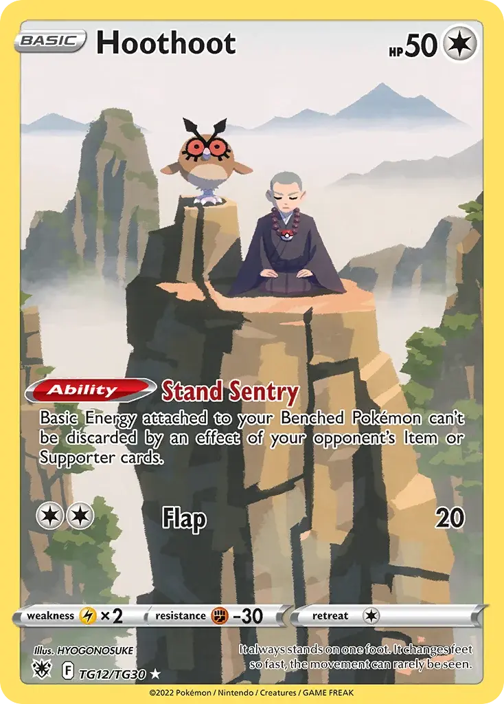 Hoothoot - TG12/216 - Astres Radieux