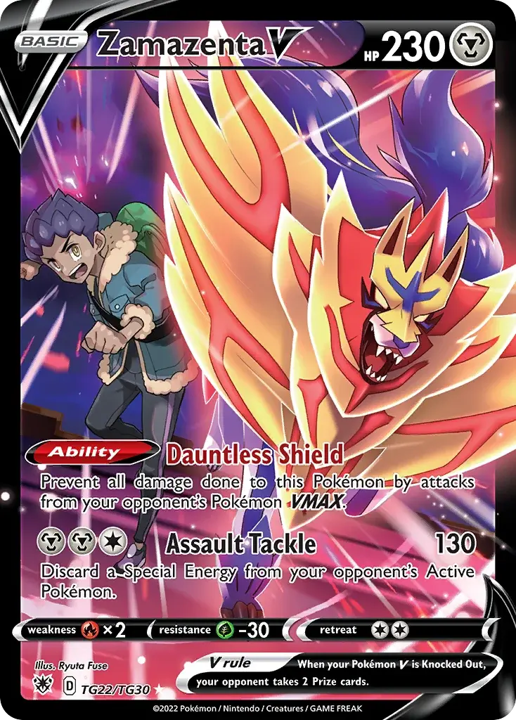 Zamazenta V - TG22/216 - Astres Radieux