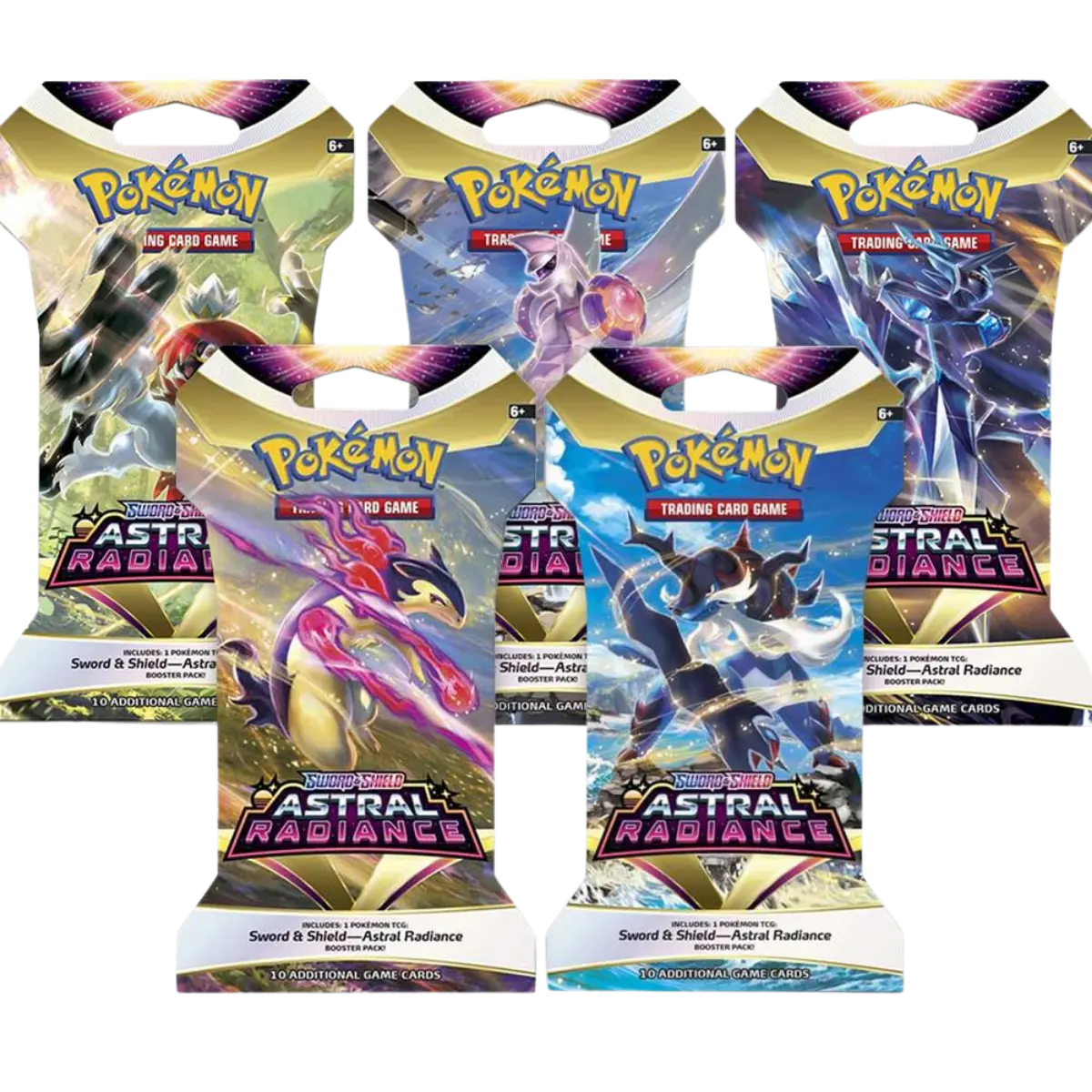 Astral Radiance: Sleeved Booster Pack Art Set