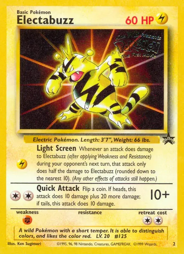 Élektek - 2/53 - Wizards Black Star Promos