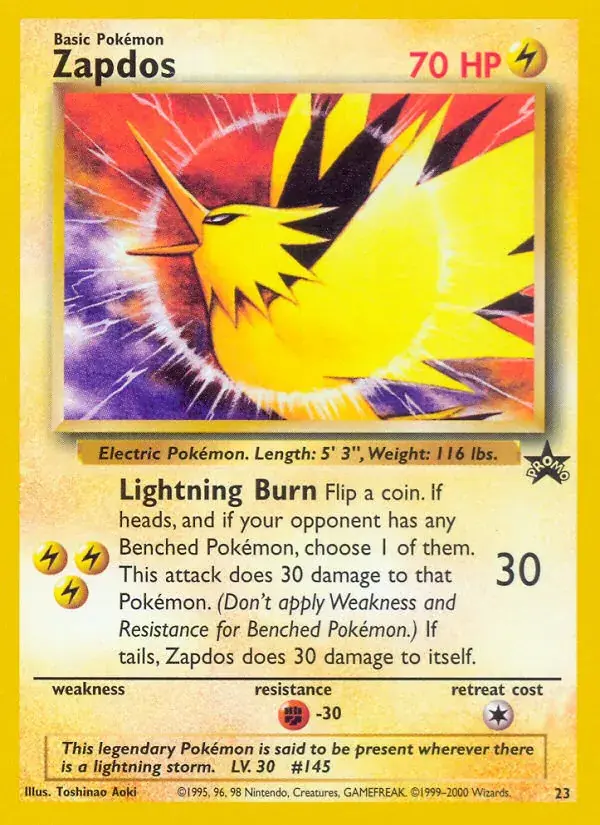 Électhor - 23/53 - Wizards Black Star Promos