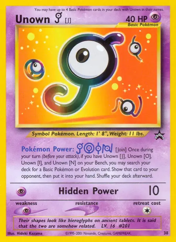 Zarbi J - 38/53 - Wizards Black Star Promos