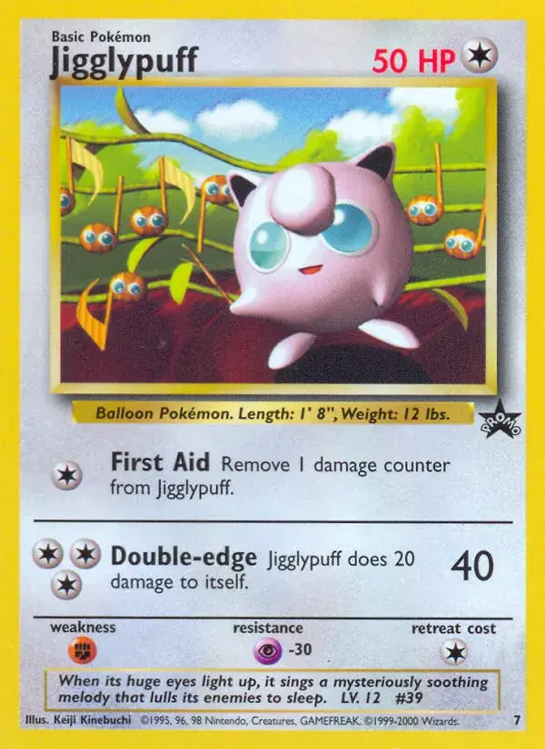 Jigglypuff - 7/53 - Wizards Black Star Promos