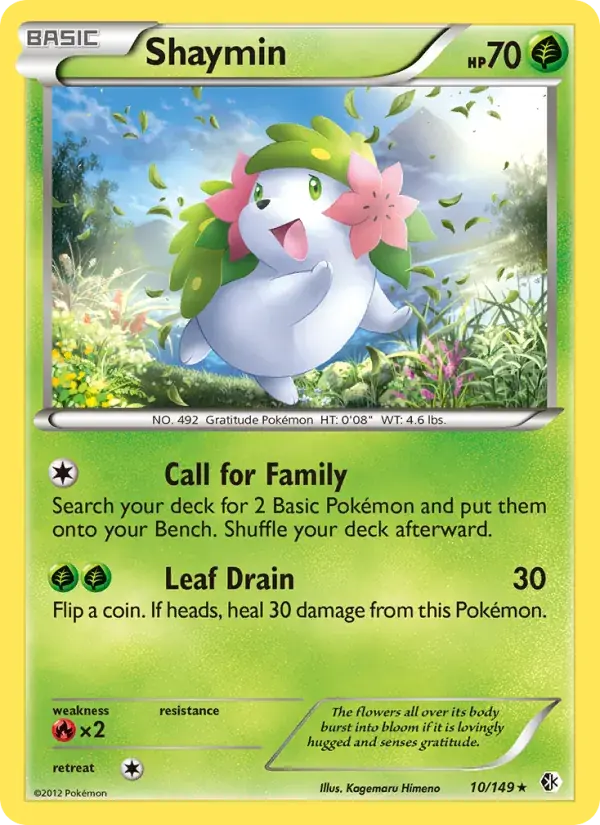 Shaymin - 10/153 - Boundaries Crossed