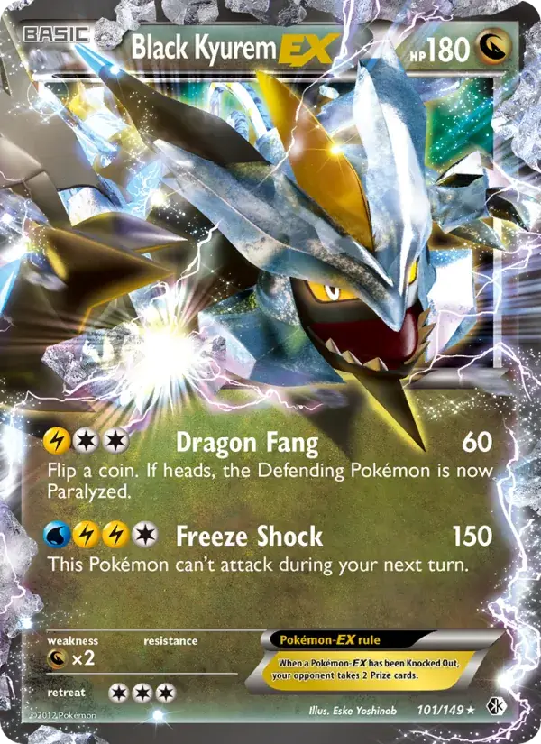 Black Kyurem-EX - 101/153 - Boundaries Crossed