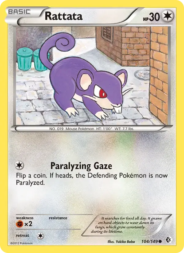 Rattata - 104/153 - Boundaries Crossed