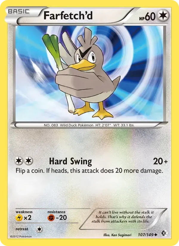 Farfetch’d - 107/153 - Boundaries Crossed