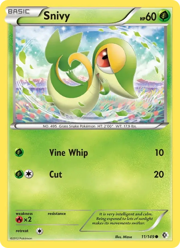 Snivy - 11/153 - Boundaries Crossed