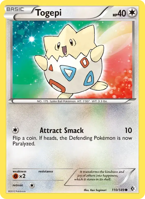 Togepi - 110/153 - Boundaries Crossed