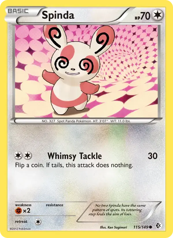 Spinda - 115/153 - Boundaries Crossed