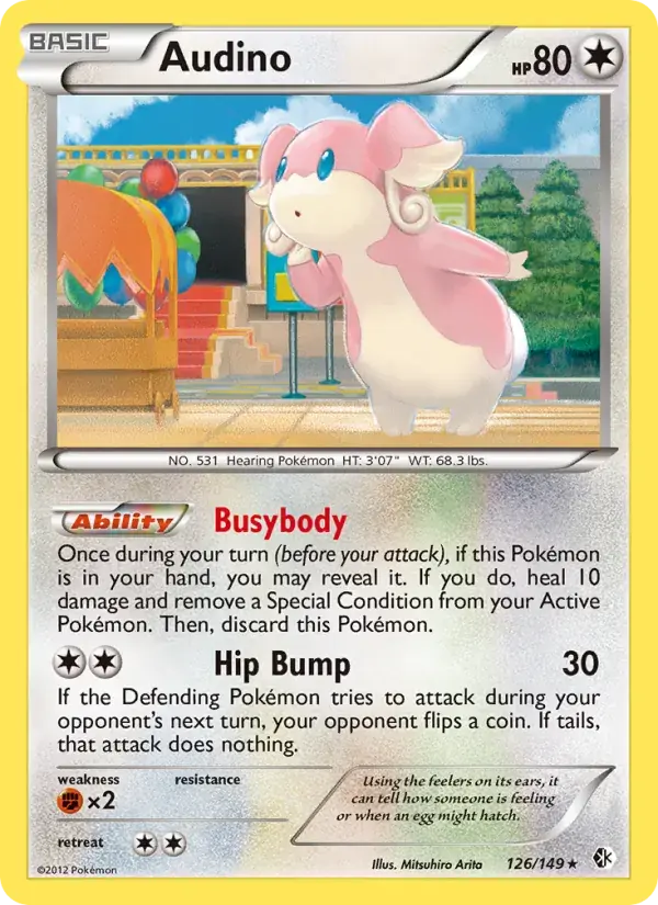Audino - 126/153 - Boundaries Crossed