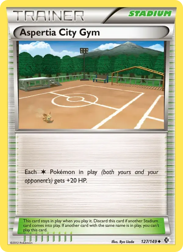 Aspertia City Gym - 127/153 - Boundaries Crossed