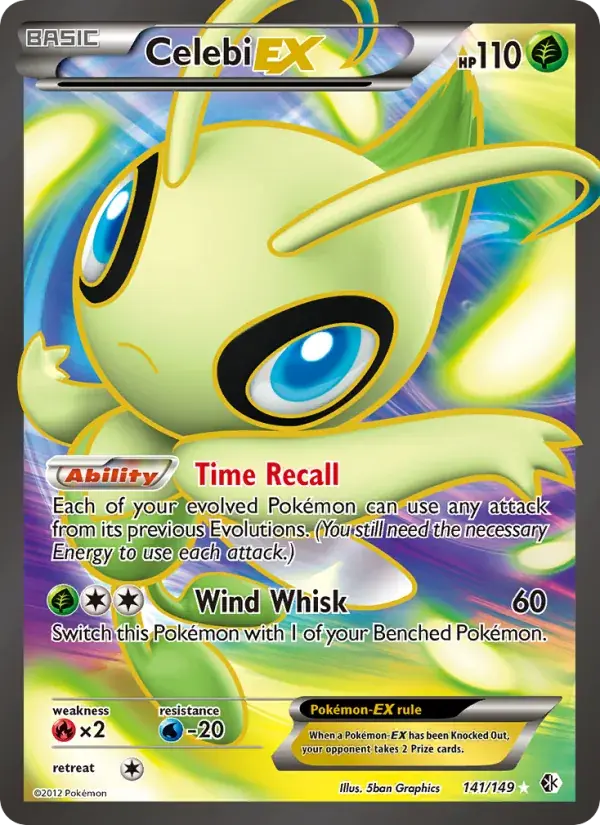 Celebi-EX - 141/153 - Boundaries Crossed