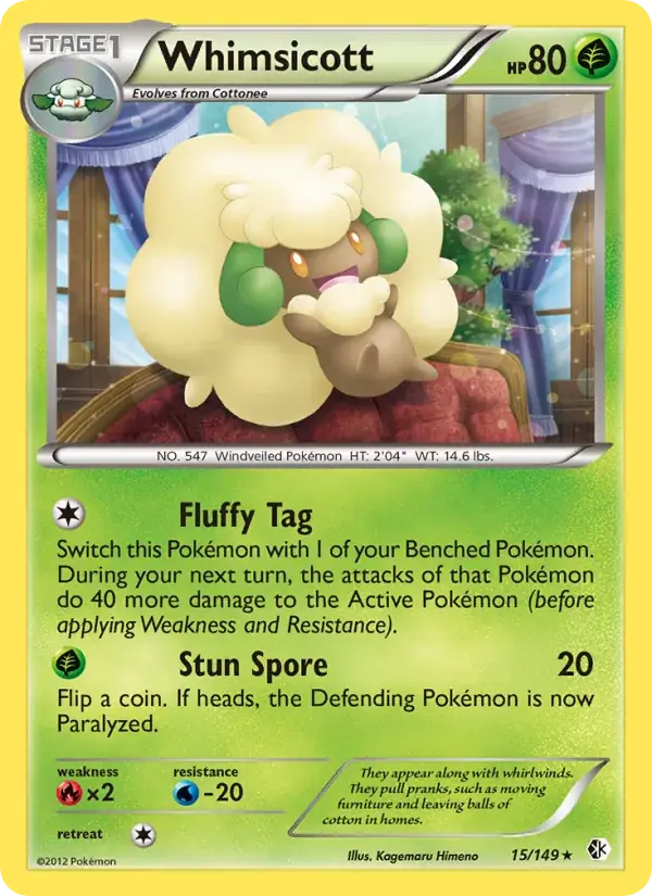 Whimsicott - 15/153 - Boundaries Crossed