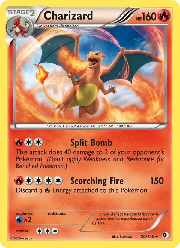 Charizard - 20/153 - Boundaries Crossed