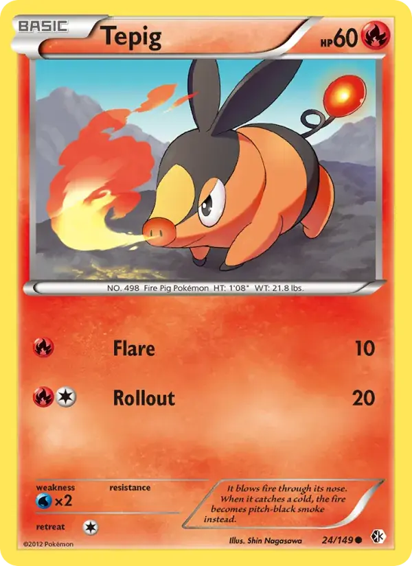 Tepig - 24/153 - Boundaries Crossed
