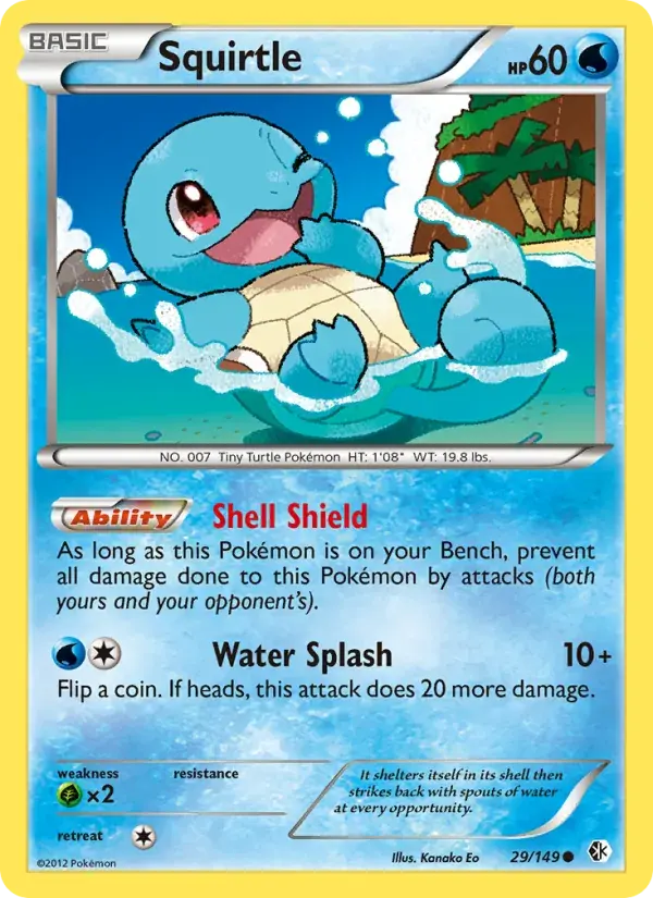 Squirtle - 29/153 - Boundaries Crossed