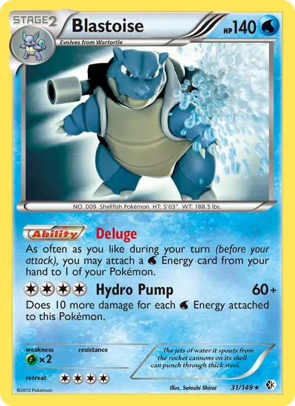 Blastoise - 31/153 - Boundaries Crossed