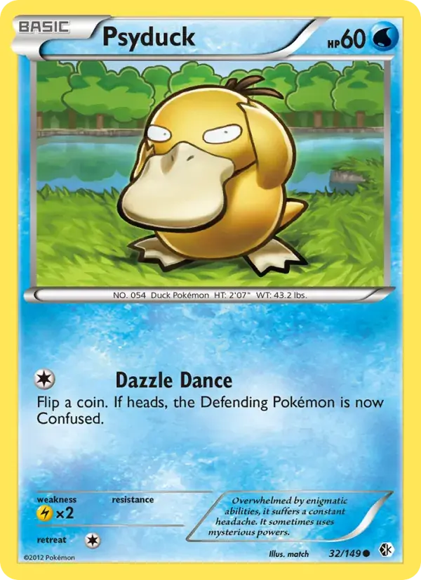 Psyduck - 32/153 - Boundaries Crossed