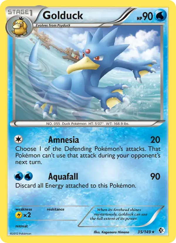 Golduck - 35/153 - Boundaries Crossed