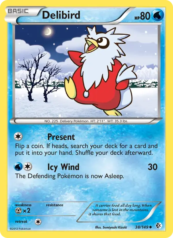 Delibird - 38/153 - Boundaries Crossed