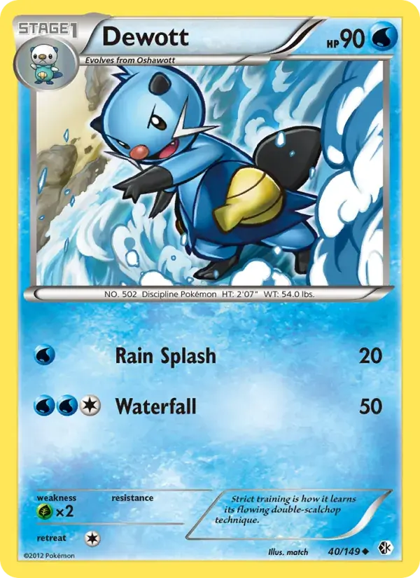 Dewott - 40/153 - Boundaries Crossed