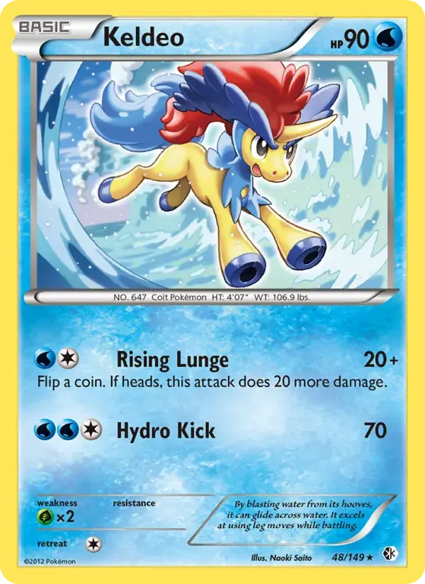 Keldeo - 48/153 - Boundaries Crossed