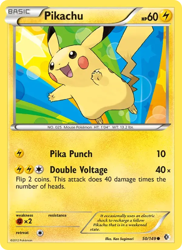 Pikachu - 50/153 - Boundaries Crossed