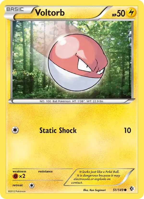 Voltorb - 51/153 - Boundaries Crossed