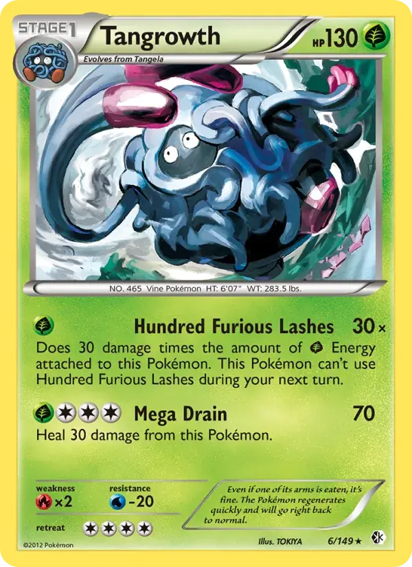 Tangrowth - 6/153 - Boundaries Crossed