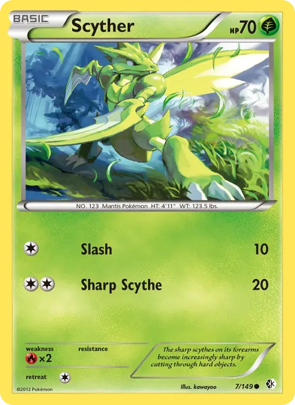 Scyther - 7/153 - Boundaries Crossed