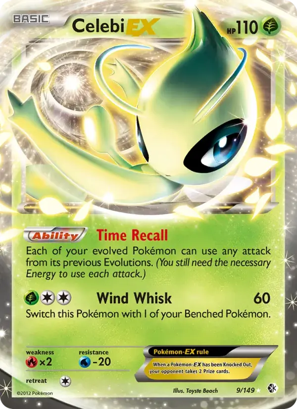 Celebi-EX - 9/153 - Boundaries Crossed