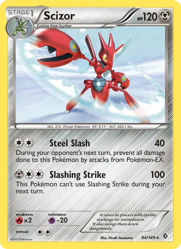 Scizor - 94/153 - Boundaries Crossed