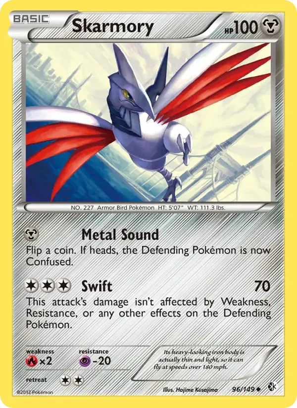 Skarmory - 96/153 - Boundaries Crossed