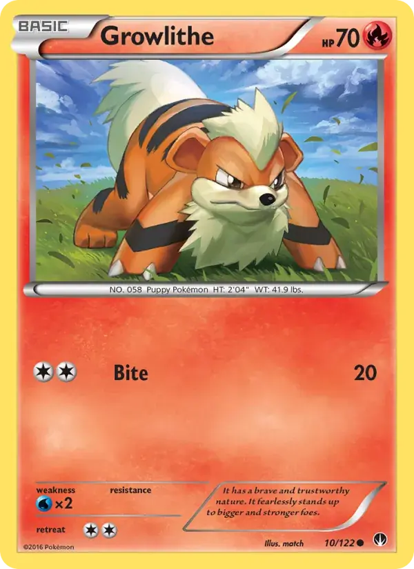 Growlithe - 10/126 - BREAKpoint