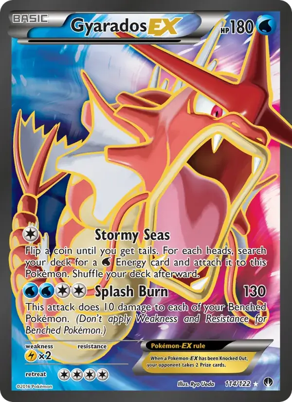 Gyarados EX - 114/126 - BREAKpoint