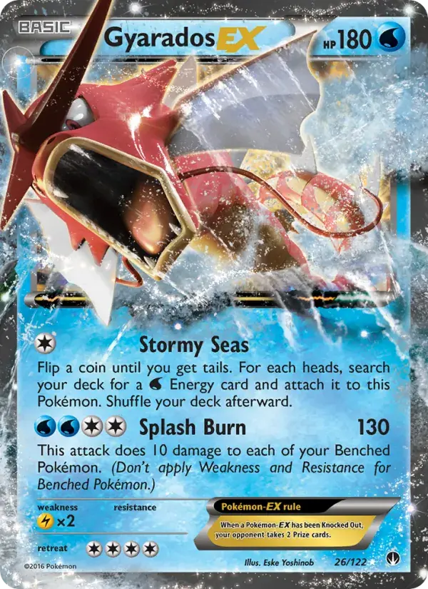 Gyarados EX - 26/126 - BREAKpoint