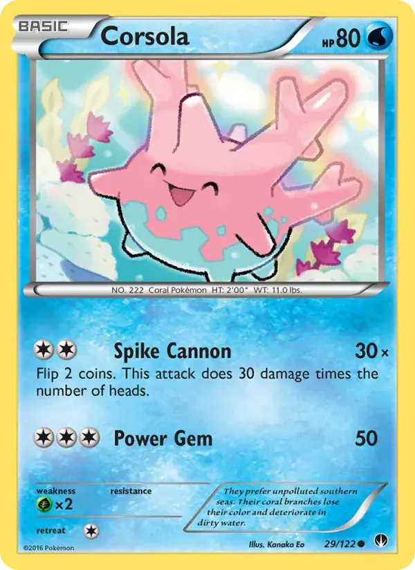 Corsola - 29/126 - BREAKpoint