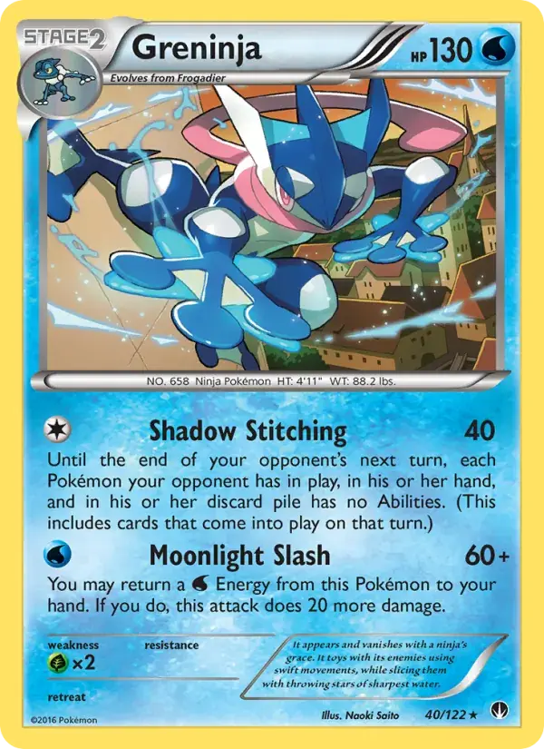 Greninja - 40/126 - BREAKpoint