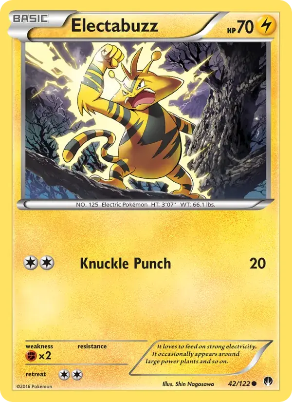 Electabuzz - 42/126 - BREAKpoint
