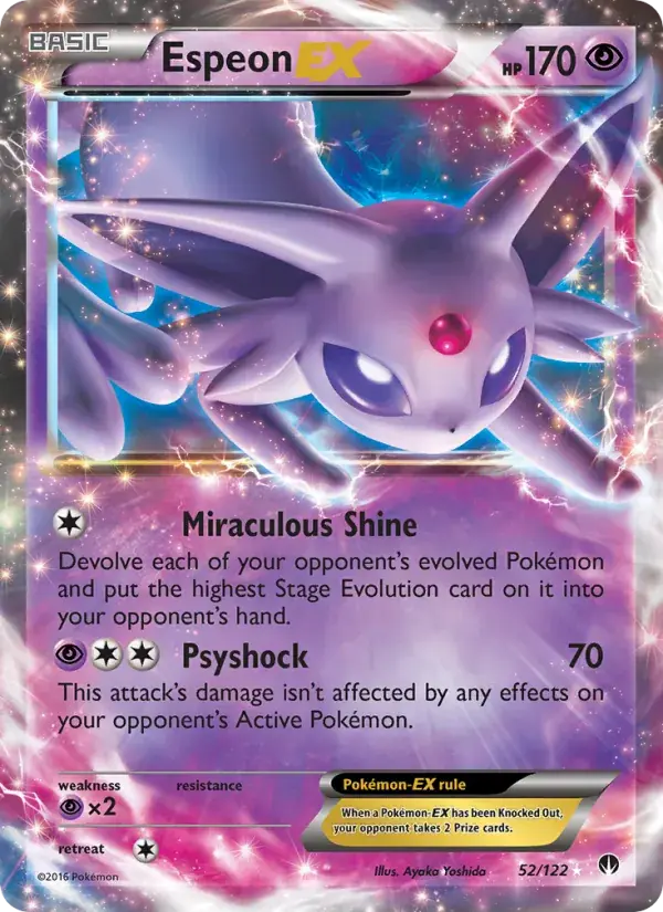 Espeon EX - 52/126 - BREAKpoint